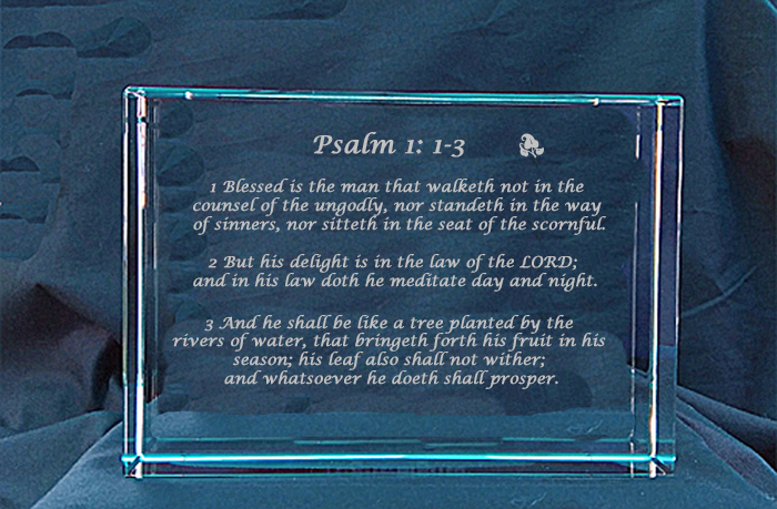 Crystal Award Example