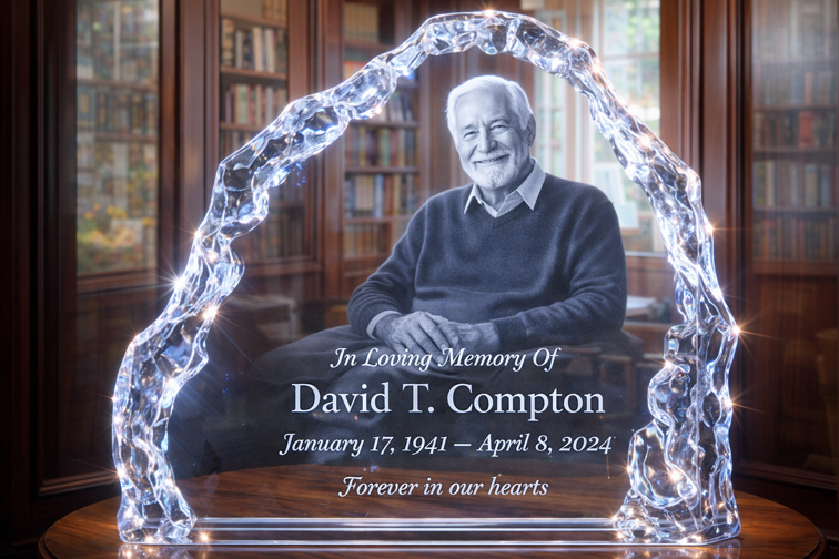 Crystal Iceberg Award - Small